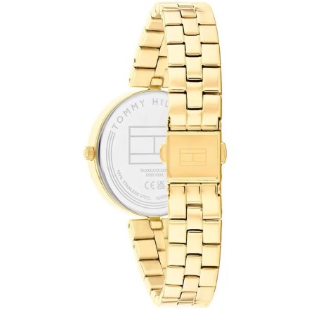 Tommy Hilfiger Ella zegarek damski złoty z beżową tarczą 1782685