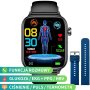 Rubicon RNCF33 smartwatch z pomiarem cukru i EKG granatowy SMARUB301