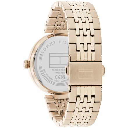Tommy Hilfiger Sophia zegarek damski różowo złoty z cyrkoniami 1782696 