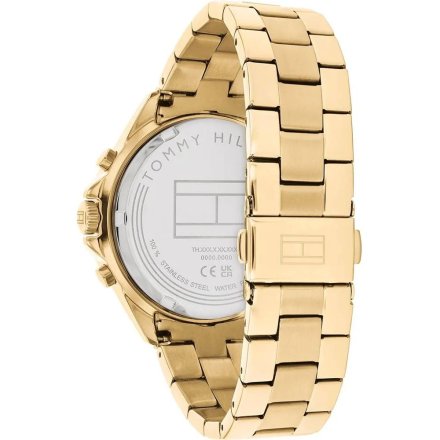 Tommy Hilfiger Mellie zegarek damski złoty z brązową tarczą 1782709