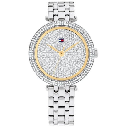 Tommy Hilfiger Natalie zegarek damski srebrny z cyrkoniami 1782722