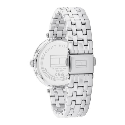 Tommy Hilfiger Natalie zegarek damski srebrny z cyrkoniami 1782722