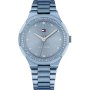 Tommy Hilfiger Piper zegarek damski niebieski z cyrkoniami 1782724