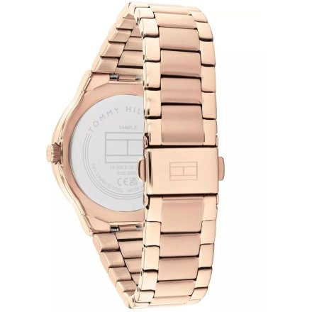 Tommy Hilfiger Piper zegarek damski różowo złoty z cyrkoniami 1782726