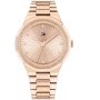 Tommy Hilfiger Piper zegarek damski różowo złoty z cyrkoniami 1782726