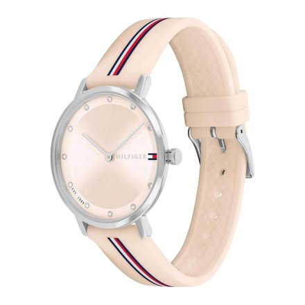 Tommy Hilfiger Pippa zegarek damski na pasku z beżową tarczą 1782737