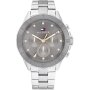 Tommy Hilfiger Mellie zegarek damski srebrny z cyrkoniami 1782742