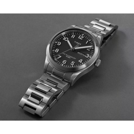 Timex Waterbury TW2W14800 Zegarek męski na bransolecie z datownikiem
