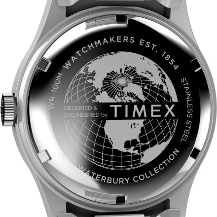 Timex Waterbury TW2W14800 Zegarek męski na bransolecie z datownikiem
