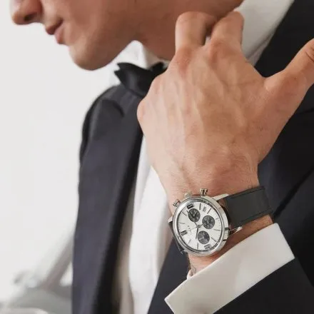 Timex Marlin TW2W10300 zegarek męski retro z chronografem 