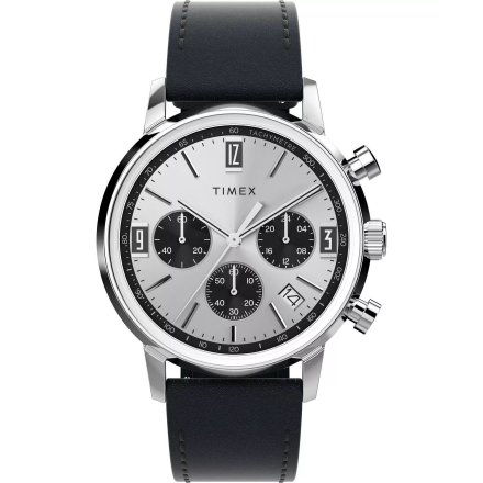 Timex Marlin TW2W10300 zegarek męski retro z chronografem 