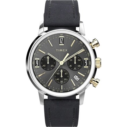 Timex Marlin TW2W51500 zegarek męski retro z chronografem 