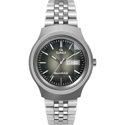 Timex Q Reissue TW2W22500 zegarek męski retro z datownikiem