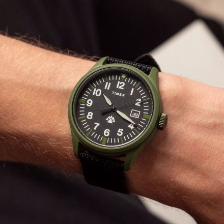 Timex Expedition North Traprock zielony wojskowy TW2W34400