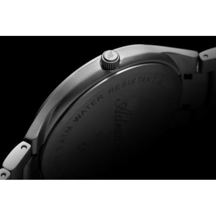 Adriatica zegarek męski  z datownikiem Titanium z czarna tarcza  A8329.4114Q