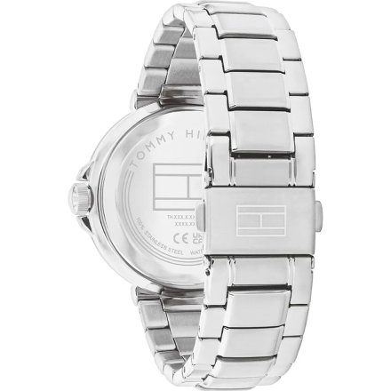 Tommy Hilfiger Lori zegarek damski srebrny z białą tarczą 1782753