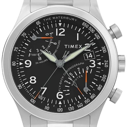Timex Waterbury TW2W47800 Zegarek męski na bransolecie z chronografem