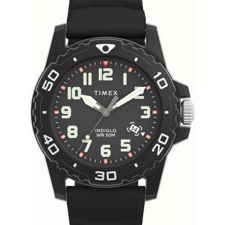Timex Main Street TW5M61200 Zegarek męski solarny na pasku kauczukowym