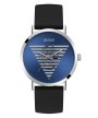Guess Idol zegarek męski na pasku srebrny GW0503G2