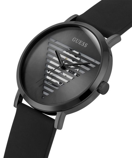 Guess Idol zegarek męski na pasku czarny GW0503G3