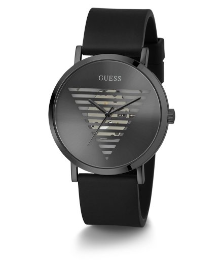 Guess Idol zegarek męski na pasku czarny GW0503G3