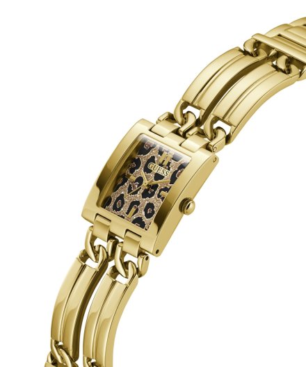 Guess Mod ID zegarek damski złoty panterka GW0807L2