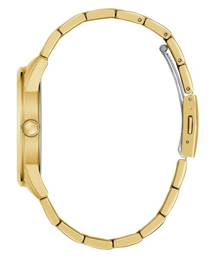 Guess Monte zegarek męski klasyczny złoty na bransolecie GW0804G3