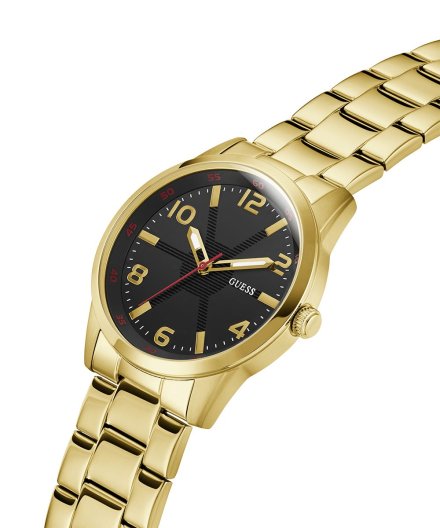 Guess Monte zegarek męski klasyczny złoty na bransolecie GW0804G3