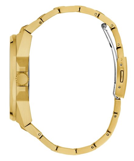 Guess Dashboard zegarek męski złoty na bransolecie GW0798G2