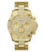 Guess Majestic zegarek męski złoty na bransolecie GW0796G2