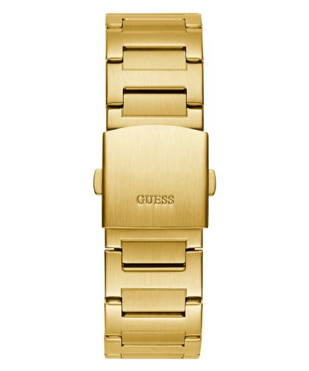 Guess Jet złoty zegarek męski na bransolecie GW0795G4
