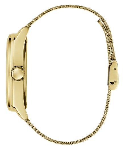 Guess Marshall zegarek męski klasyczny złoty na bransolecie mesh GW0794G2