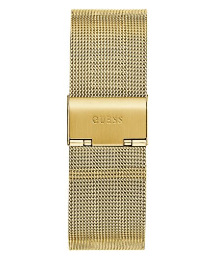 Guess Marshall zegarek męski klasyczny złoty na bransolecie mesh GW0794G2