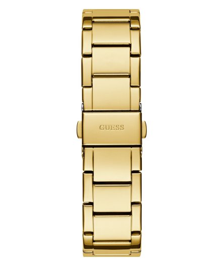 Guess Petal zegarek damski srebrny z kwiatkiem na tarczy GW0747L2