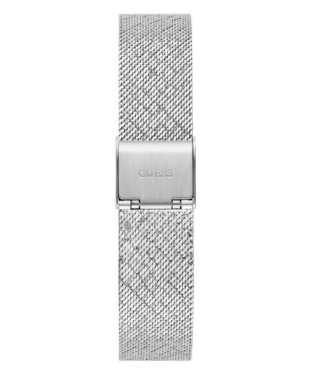 Guess Boa zegarek damski srebrny z błyszczącą tarczą GW0748L1