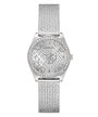 Guess Boa zegarek damski srebrny z błyszczącą tarczą GW0748L1