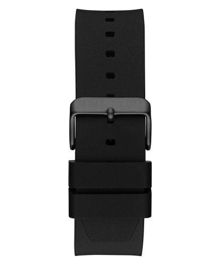 Guess Vinyl zegarek męski czarny klasyczny na pasku GW0790G2