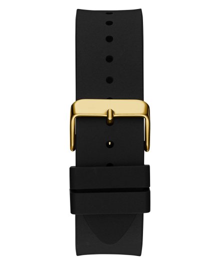 Guess Badge zegarek męski klasyczny złoty czarny GW0781G4