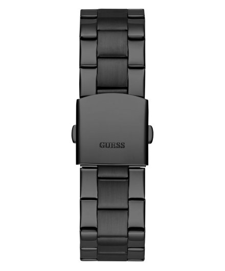 Guess Badge zegarek męski klasyczny czarny na bransolecie GW0782G2
