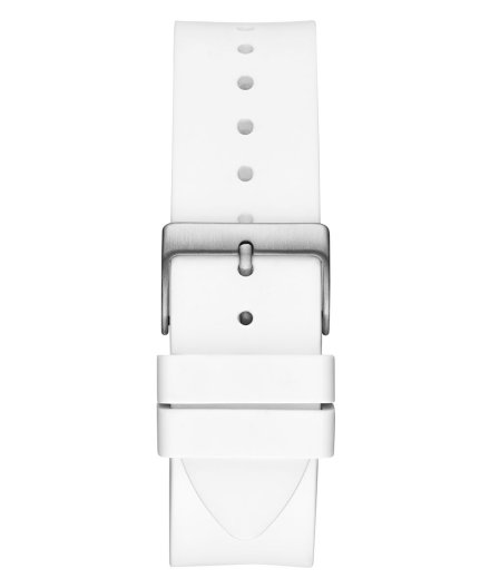 Guess Reputation zegarek męski na pasku biały GW0780G1