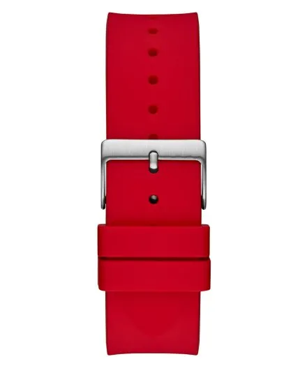 Guess Reputation zegarek męski na pasku czerwony GW0780G2
