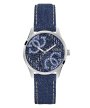 Guess G Stitch zegarek damski srebrny na pasku GW0755L1