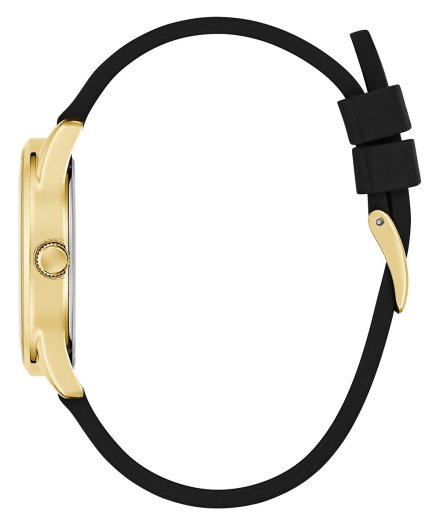 Guess G Stitch zegarek damski złoty na pasku GW0755L3