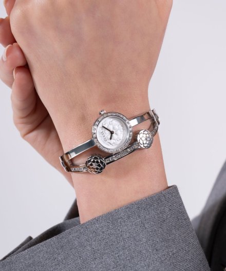 Guess Chloe zegarek damski srebrny na bransolecie GW0756L1