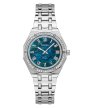 Guess Desire zegarek damski srebrny perłowa niebieska tarcza GW0770L1