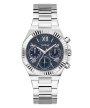 Guess Equality zegarek damski srebrny jeans GW0769L1