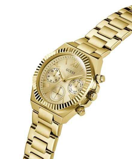 Guess Equality zegarek damski złoty na bransolecie GW0769L2