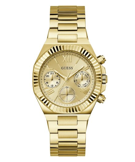 Guess Equality zegarek damski złoty na bransolecie GW0769L2