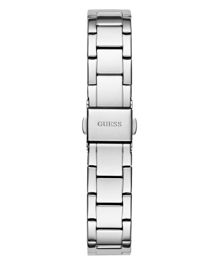 Guess Charlotte zegarek damski srebrny delikatny z kryształkami GW0767L1