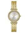 Guess Enchantment zegarek damski złoty z kryształkami GW0763L2